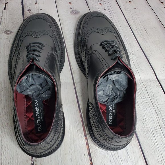 Dolce & Gabbana Formal Leather Brogues Oxfords main image 5